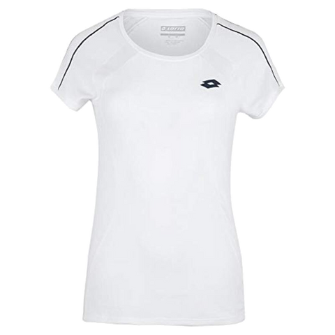 HP T-shirt Lotto Squadra W Tee PL Brilliant White