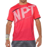 T-shirt Bullpadel Ritter 499 Carmesi Fluor