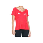 T-shirt Bullpadel Rapolan 499 Carmesi Fluor