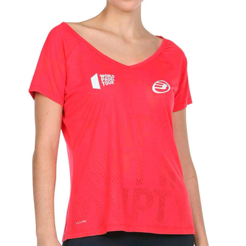 T-shirt Bullpadel Rapolan 499 Carmesi Fluor