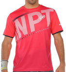 T-shirt Bullpadel Ritter 499 Carmesi Fluor