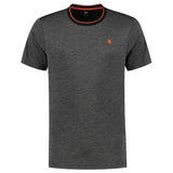 T-Shirt K-Swiss Hypercourt Double Crew Jet Black Melange