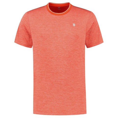 HP T-Shirt K-Swiss Hypercourt Double Crew Spicy Orange