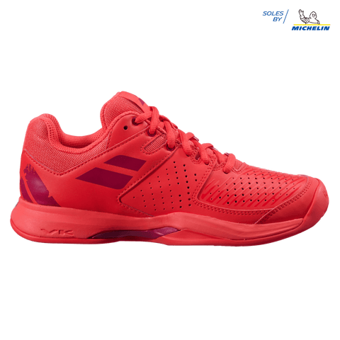 Babolat Pulsion Clay Women Cherry Tomato Shoes