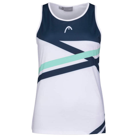 HP Top Head Perf Tank Top W Print Perf W/ Mint