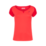 HP Top Babolat Play Cap Sleeve Top Women Tomato Red