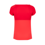 HP Top Babolat Play Cap Sleeve Top Women Tomato Red