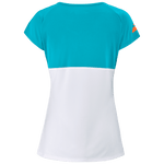 HP T-shirt Babolat Play Cap Sleeve Top Women White/ Caneel Bay