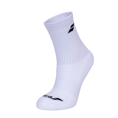 Babolat 3 Pair Pack White Socks