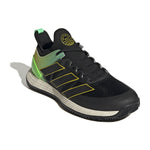 HP Sapatilhas Adidas Adizero Ubersonic 4 M Clay Black/Green/Yellow