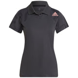 HP Polo Adidas Club Graph Polo Grey Six/ Acid Red