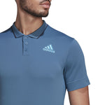HP Polo Adidas Freelift Polo Altered Blue
