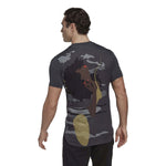 HP T-Shirt Adidas NY Printed TEE CARBON