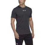 HP T-Shirt Adidas NY Printed TEE CARBON
