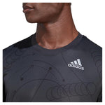 HP T shirt Adidas Club Graph Tee Carbono