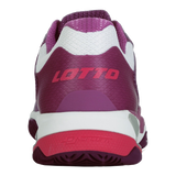 Lotto Mirage 100 Clay W Purple Will/ All White Shoes