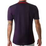 HP T-shirt Adidas Escouade Tee Legend Purple/ Shock Red