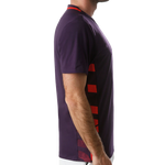 HP T-shirt Adidas Escouade Tee Legend Purple/ Shock Red