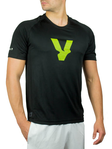 HP T-shirt Volt V-Energy Black M
