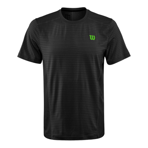 HP T-Shirt Wilson M Uwii Linear Crew BLACK/ BLADE GREE