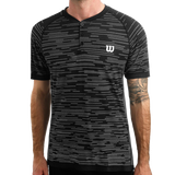 HP Polo Wilson M Competition Seamless Henley Black/White