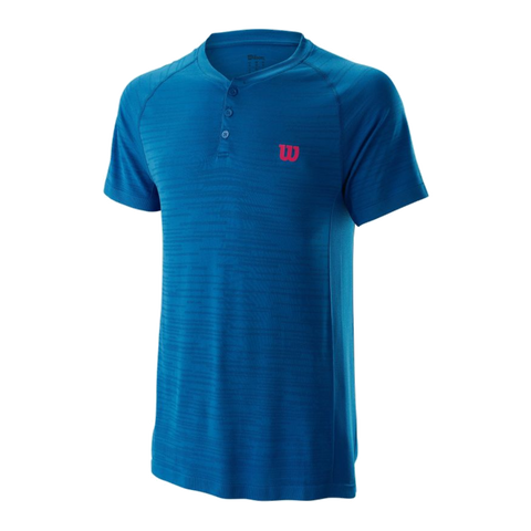 HP Polo Wilson M Competition Seamless Henley Imperial Blue