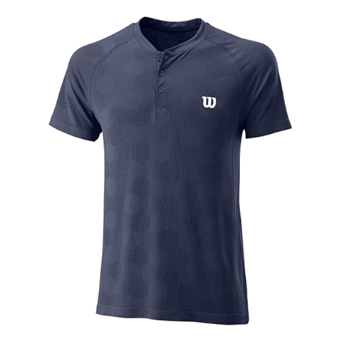 Wilson M Power Seamless Henley Polo