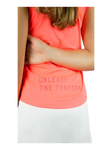 HP T-shirt Volt V-Cool Coral