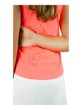 HP T-shirt Volt V-Cool Coral