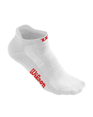 Wilson W Quarter Sock 3PR/PK White Socks