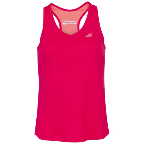 Babolat Play Tank Top Women Red Rose