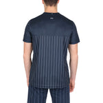 HP T-Shirt Fila Mika Peacoat Blue/ White Stripes 101