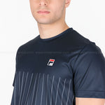 HP T-Shirt Fila Mika Peacoat Blue/ White Stripes 101