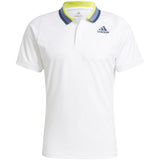 HP Polo Adidas FLFT PB HR White/Crew Navy
