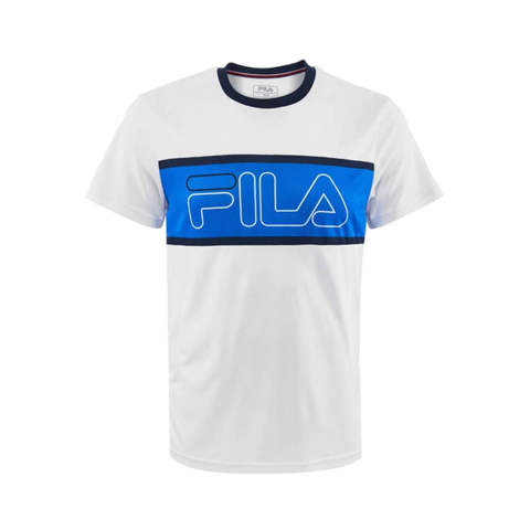 HP T-Shirt Fila Connor 20 White/Simply Blue