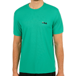 HP T-shirt Fila Logo Small Paragreen