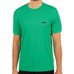 HP T-shirt Fila Logo Small Brightgreen