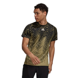 HP T-shirt Adidas Freelift Printed Primeblue Orbgrn