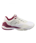 SAPATILHA BULLPADEL FLOW HYBRID FLY 22V BRANCO / VIOLETA