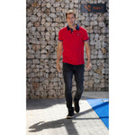 HP Polo Drop Shot Fuster Rojo