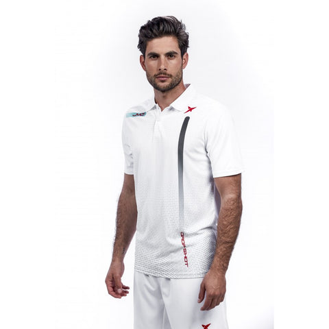 Dropshot MYLAR WHITE Polo